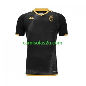 Camisolas de futebol AS Monaco Equipamento Alternativa 2023/24 Manga Curta